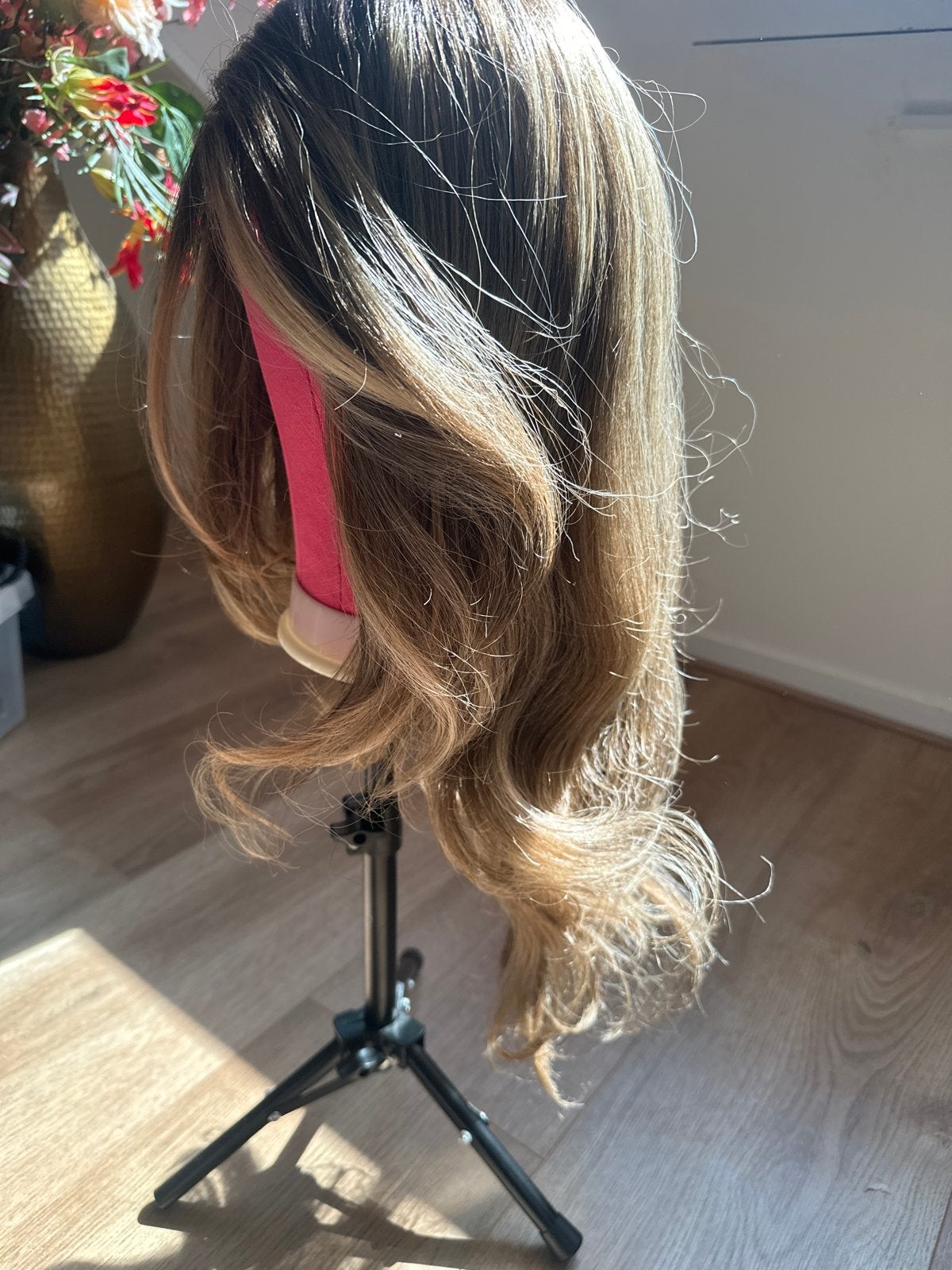 Synthetische Lace Front Pruik - 70 cm, Ophalen of Verzenden, Nieuw, Pruik of Haarverlenging