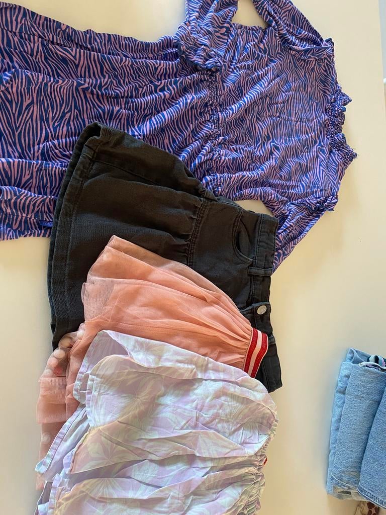 Kledingpakket maat 128 - meisje- Lent, Kinderen en Baby's, Kinderkleding | Maat 128, Ophalen of Verzenden, Gebruikt, Jongen of Meisje
