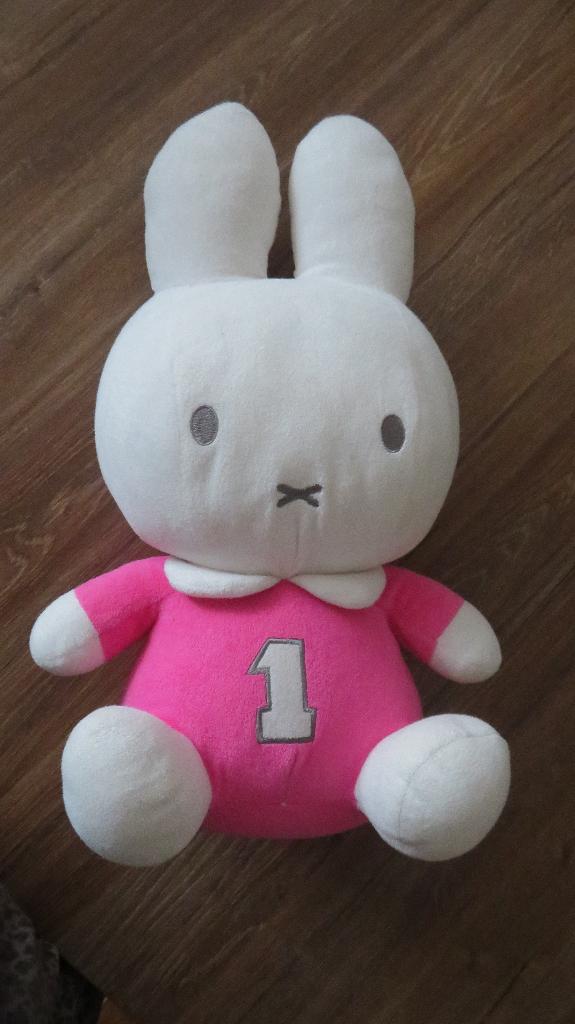 NIJNTJE knuffel , megagroot !!  , nieuw, Ophalen of Verzenden, Middelgroot (20 tot 80 cm), Wasbaar, Konijn