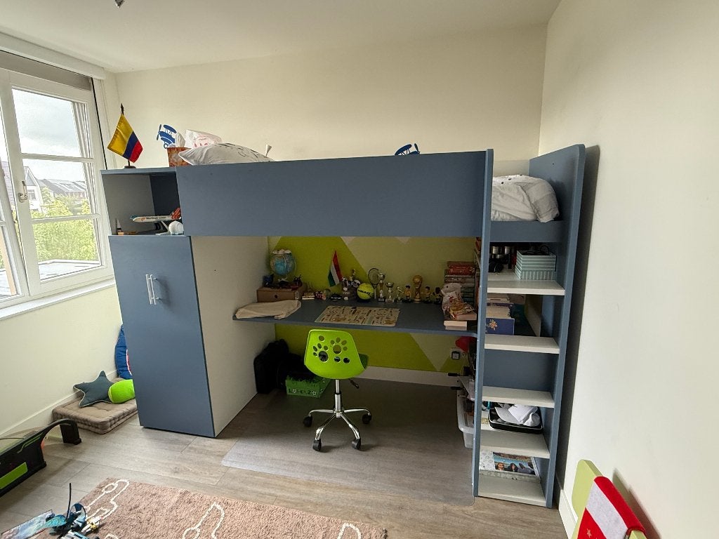 Hoogslaper, Eenpersoons, 160 tot 180 cm, Ophalen of Verzenden, Zo goed als nieuw