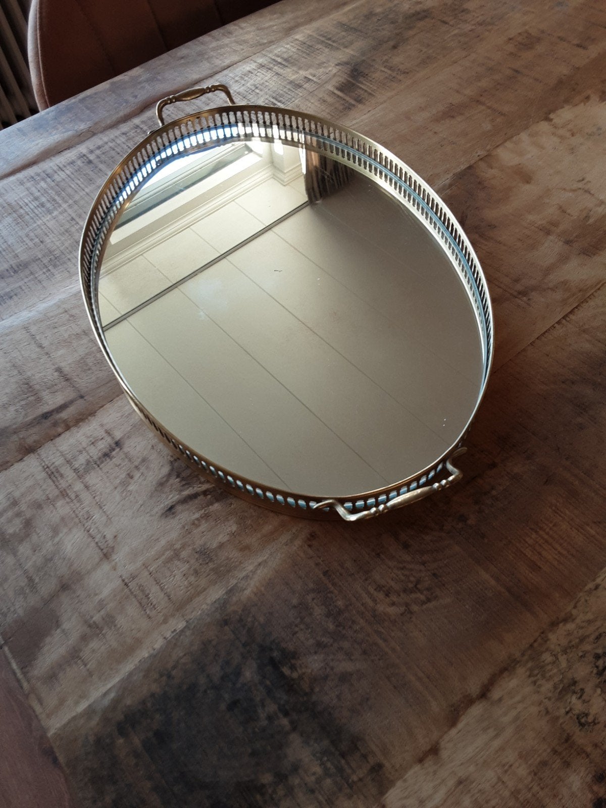 ovaal dienblad, Huis en Inrichting, Woonaccessoires | Dienbladen, Ophalen, Ovaal