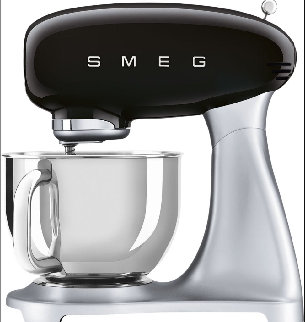 SMEG Keukenmachine – SMF04BLEU, 4 liter of meer, Ophalen, Nieuw, 3 snelheden of meer