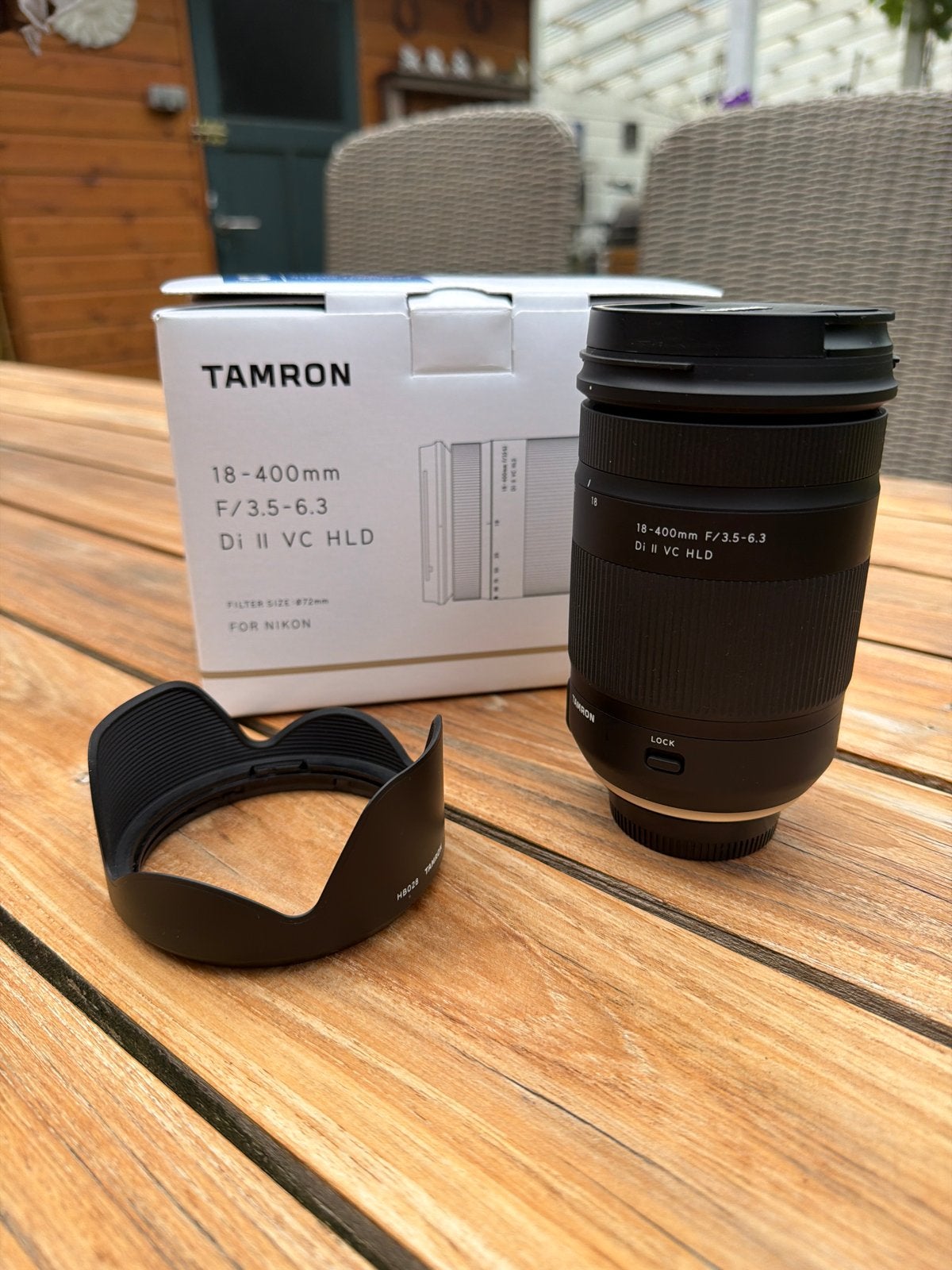 Tamron 18-400mm F/3.5-6.3 Di II VC HLD voor Nikon, Autofocus, Zo goed als nieuw, Telelens, Ophalen of Verzenden