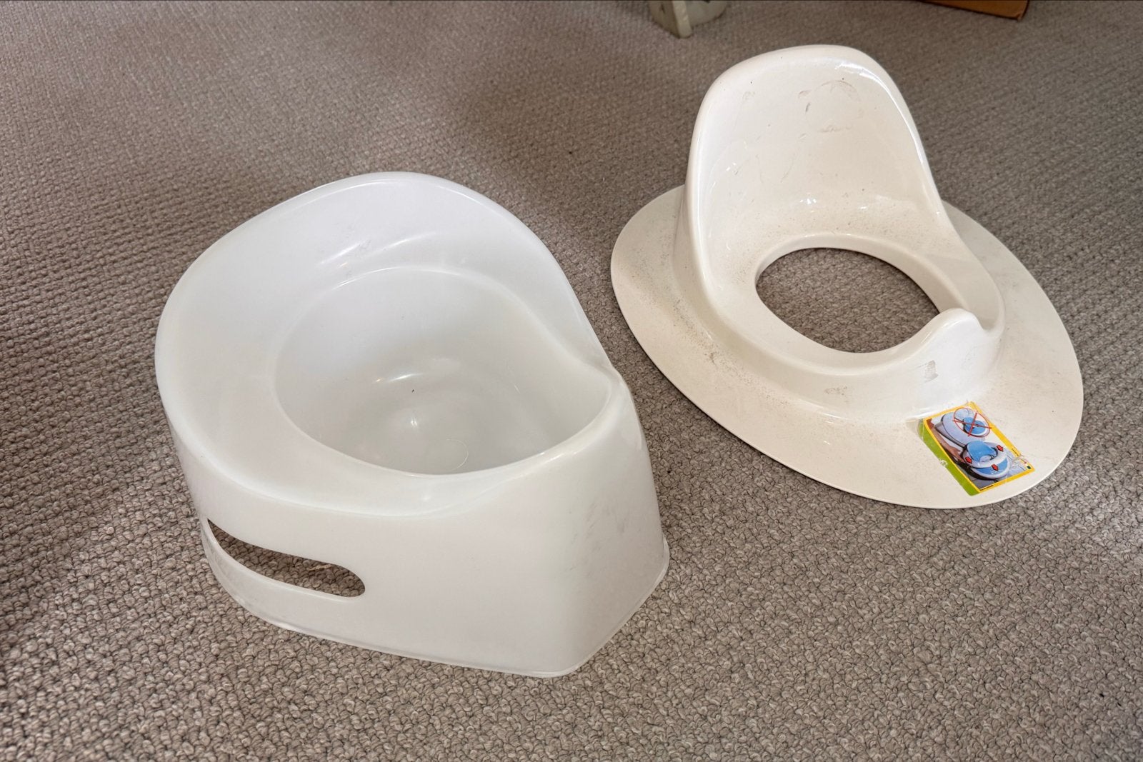 GRATIS Potje en wc-bril verkleiner voor kinderen, Ophalen, Gebruikt