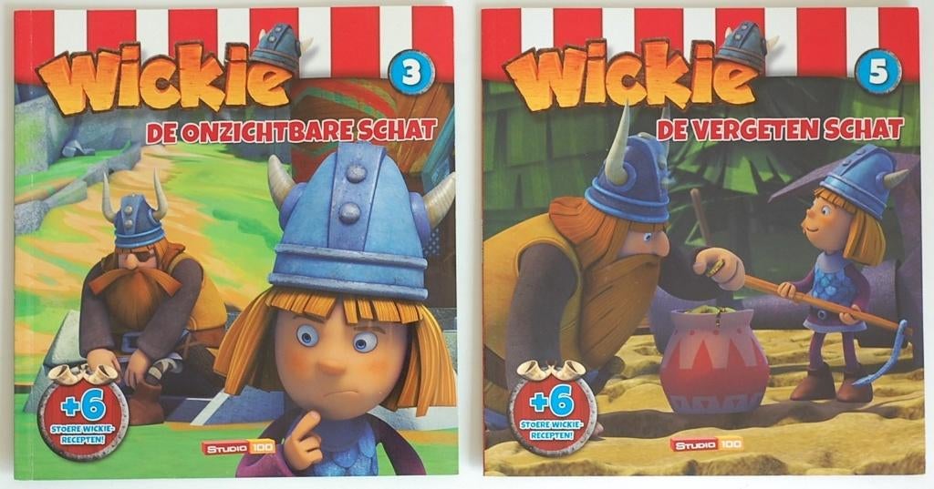 Wickie de Viking leesboekjes, Boeken, Kinderboeken | Jeugd | onder 10 jaar, Verzenden, Zo goed als nieuw