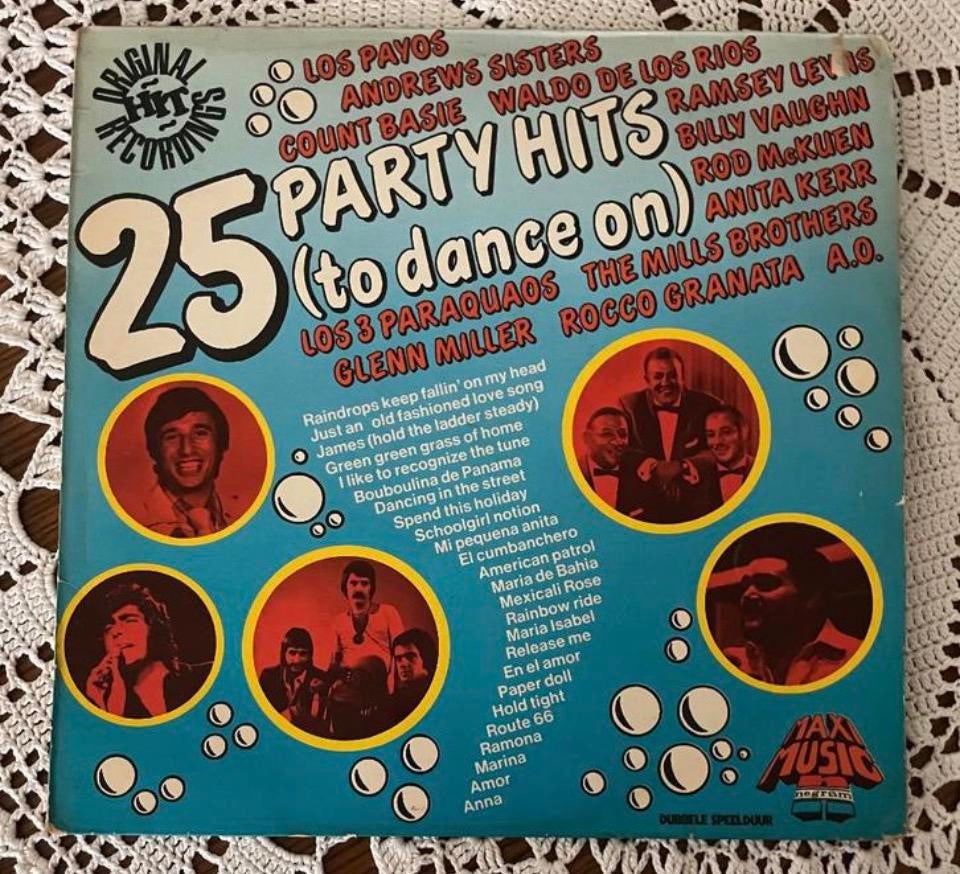 LP 25 Party Hits, Ophalen of Verzenden, Zo goed als nieuw, 12 inch, Pop