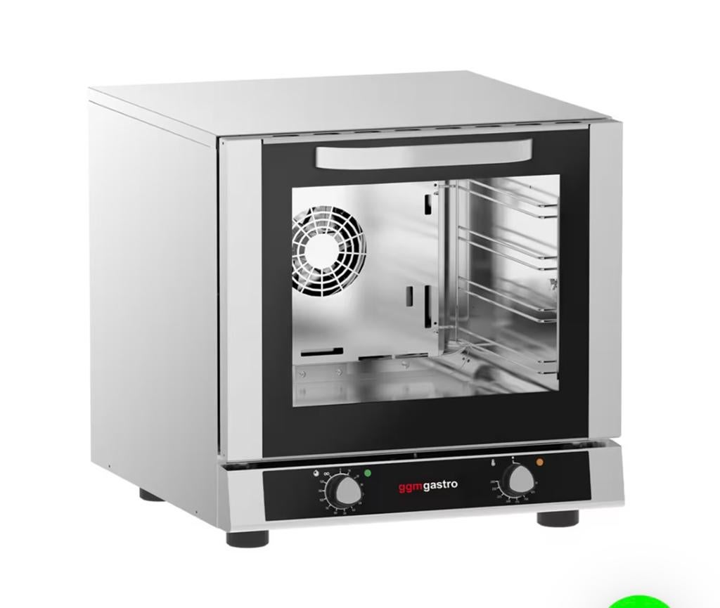 Elektrisch Heteluchtoven met 4 bakplaten wateraansluiting, Zakelijke goederen, Horeca | Keukenapparatuur, Ovens, Magnetrons en Steamers