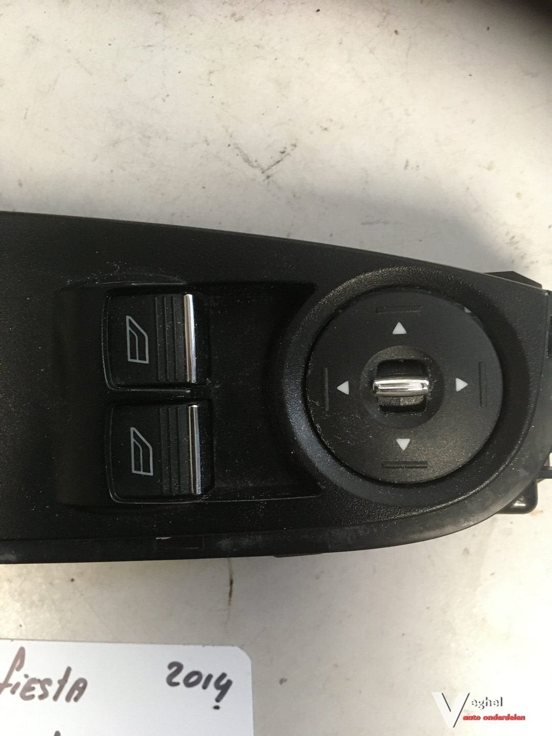 Ford Fiesta 2014 Raamschakelaar met spiegelbediening Linksvo, Gebruikt, -, -, Ophalen of Verzenden