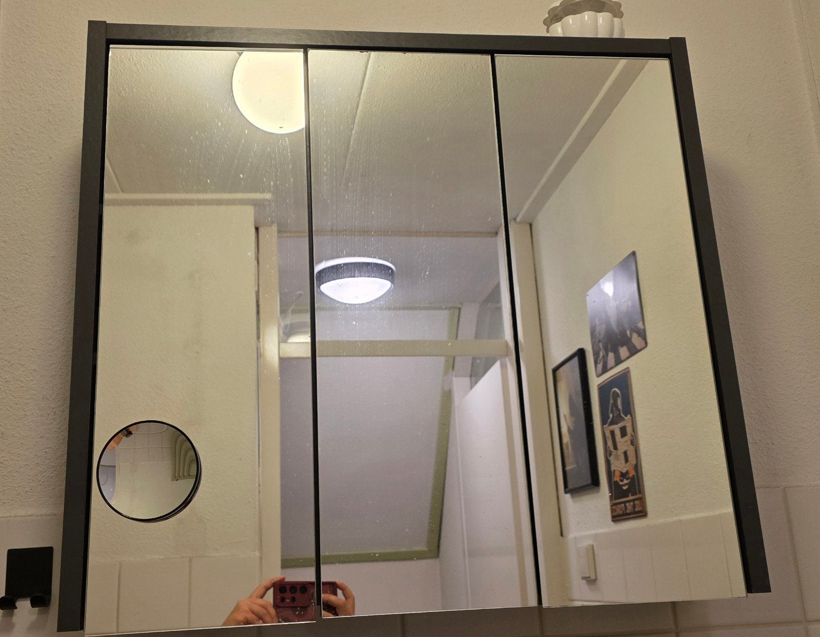 Badkamer spiegel & gootsteenkast set Livarno, Huis en Inrichting, Ophalen, Gebruikt, Overige typen, 50 tot 100 cm