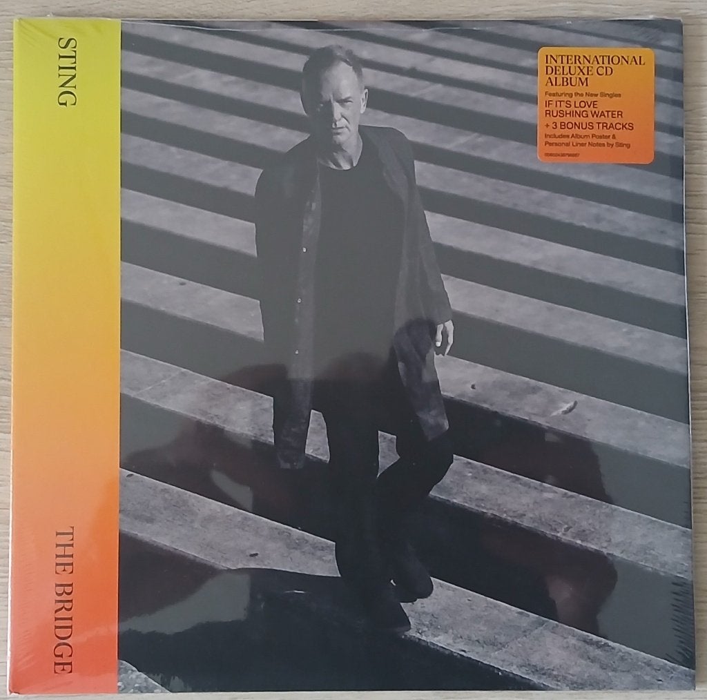 CD Sting - The Bridge Deluxe Editie, Ophalen of Verzenden, Inclusief boekje, Folk, Nieuw in verpakking