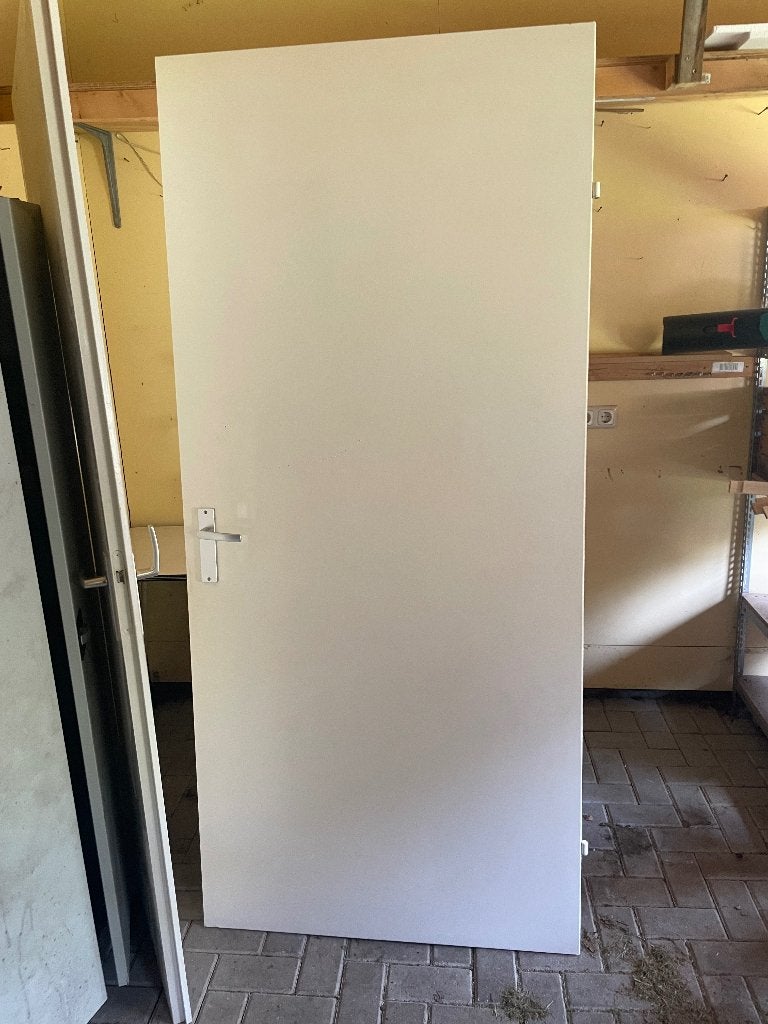 Standaard binnendeur (2x), Doe-het-zelf en Verbouw, Deuren en Horren, Ophalen, Gebruikt, 80 tot 100 cm, Binnendeur