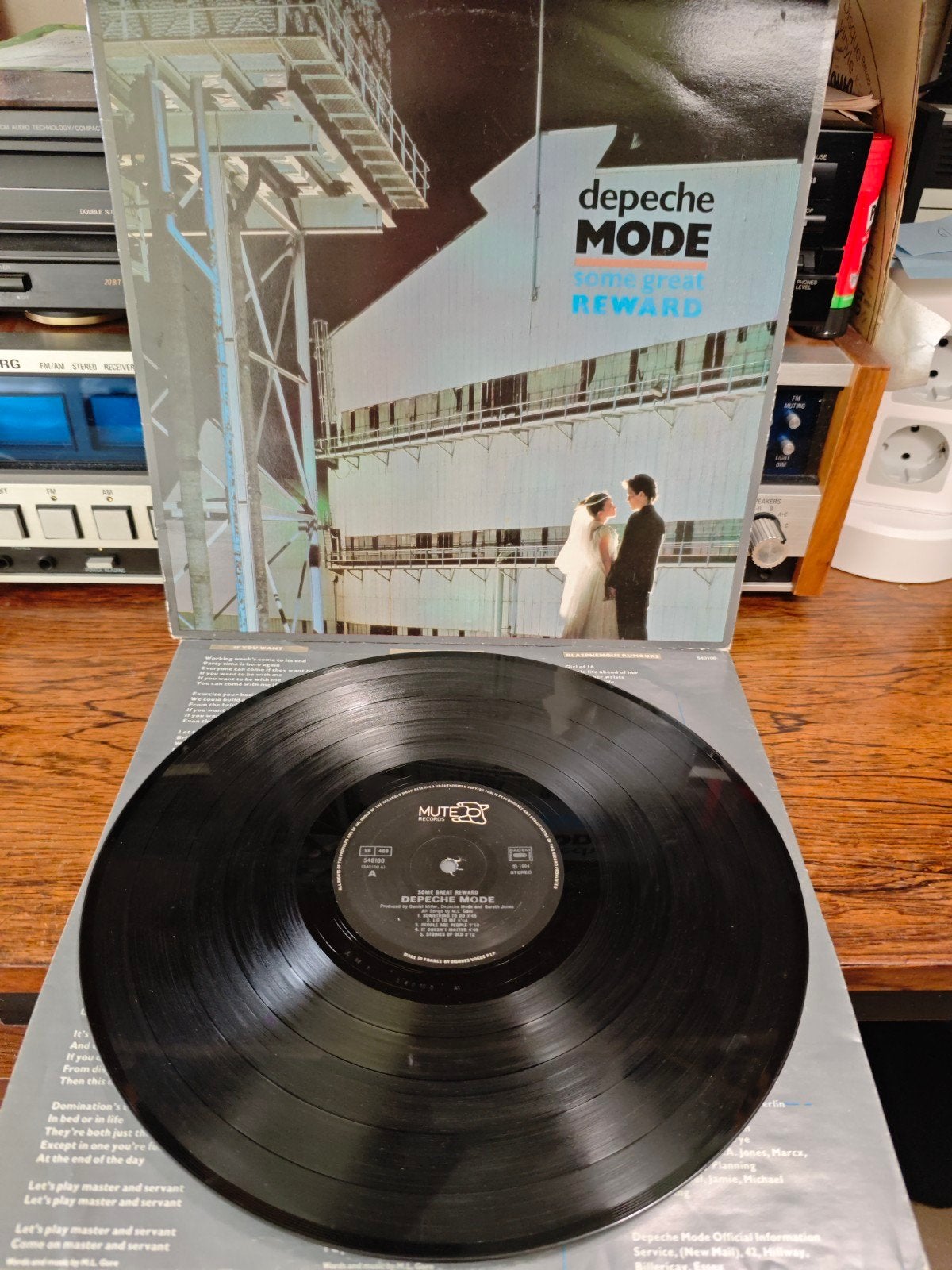 Depeche Mode - Some Great Reward LP (1984), LP, Gebruikt, Originele persing, Ophalen of Verzenden