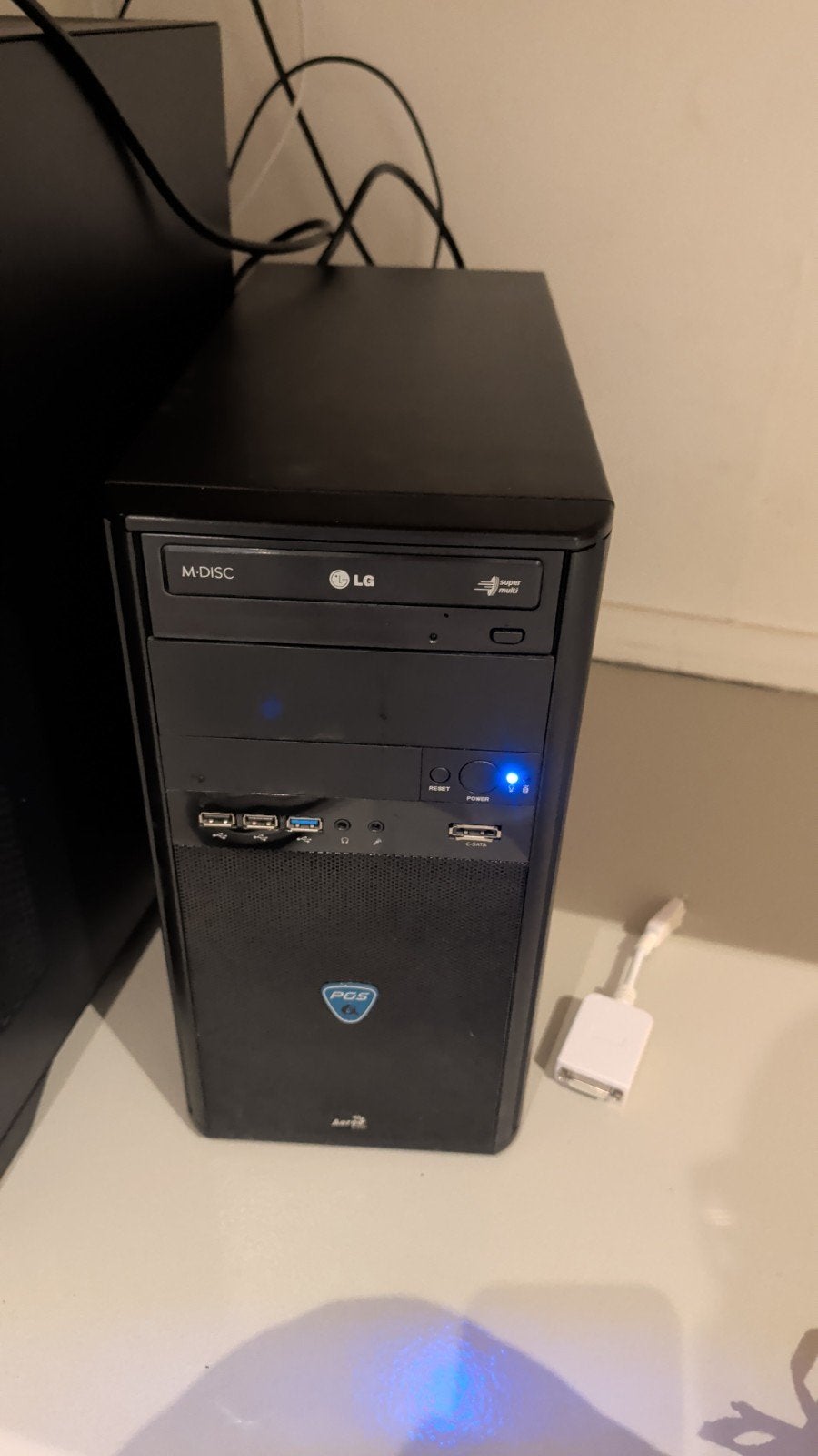 Desktop PC met Intel i3-4130, 8GB RAM, 120GB SSD, Gebruikt, Intel Core i3-4130, Onbekend, 8 GB