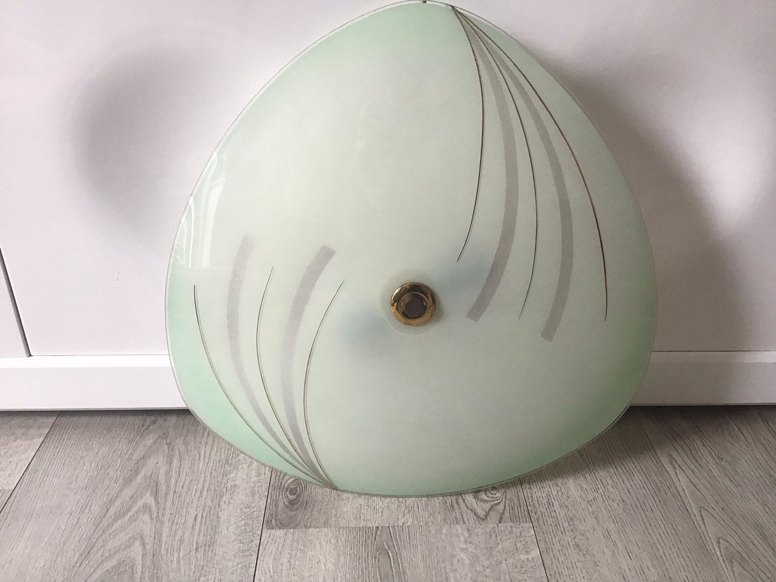Paraplulamp jaren ‘60 plafonnière, Ophalen, Gebruikt, 50 cm, Paraplulamp jaren ‘60 plafonnière
