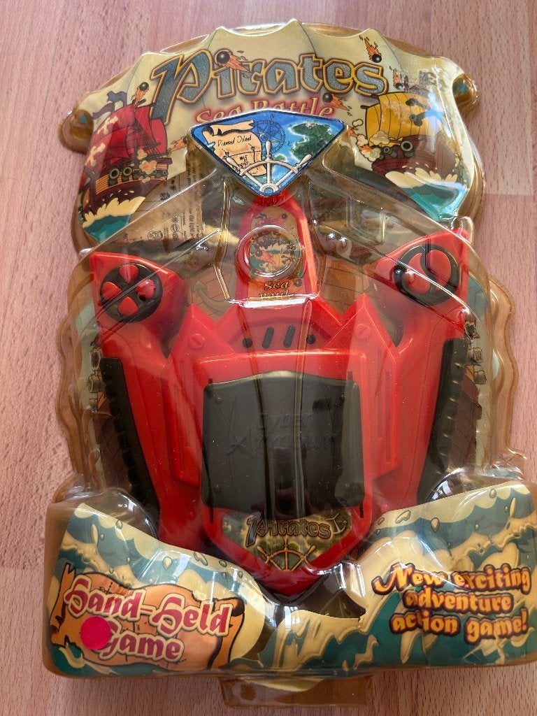 Electronic handheld lcd game nieuw Pirates sea battle, 1 speler, Nieuw, Eén computer, Vanaf 3 jaar