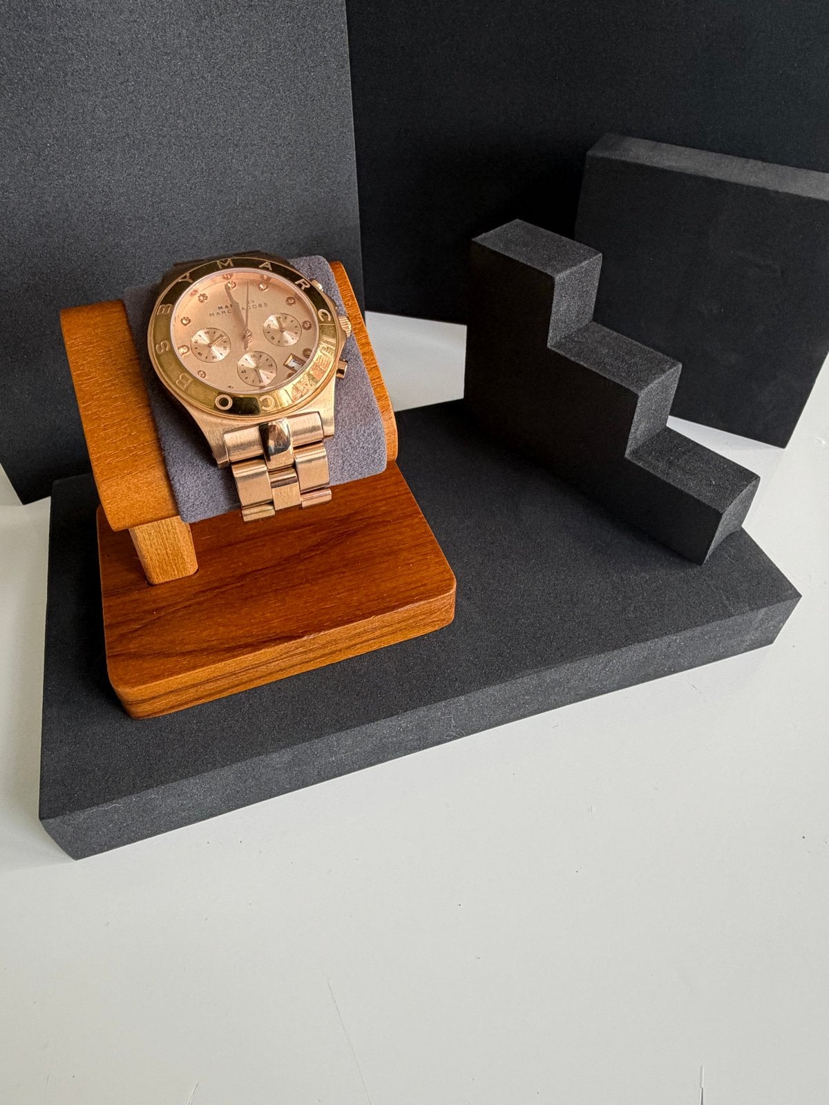 Marc by Marc Jacobs MBM3102 Roségoud Horloge, Sieraden, Tassen en Uiterlijk, Horloges | Dames, Overige merken, Staal, Staal, Polshorloge