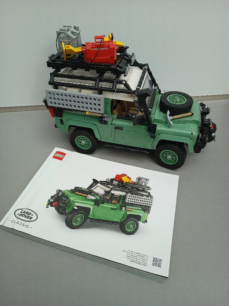 Lego icons landrover classic defender 90, Kinderen en Baby's, Speelgoed | Duplo en Lego, Ophalen, Compleet, Lego, Zo goed als nieuw