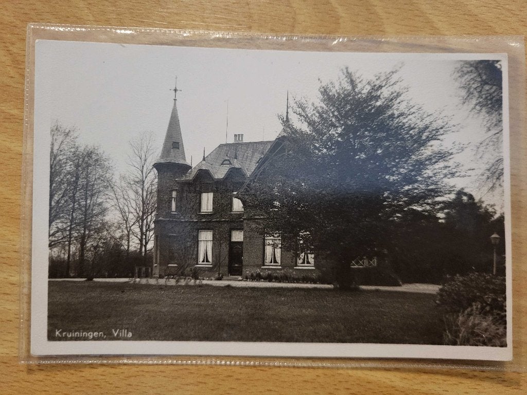 ansicht KRUININGEN Villa 1952, Ophalen of Verzenden, Voor 1920, Zeeland