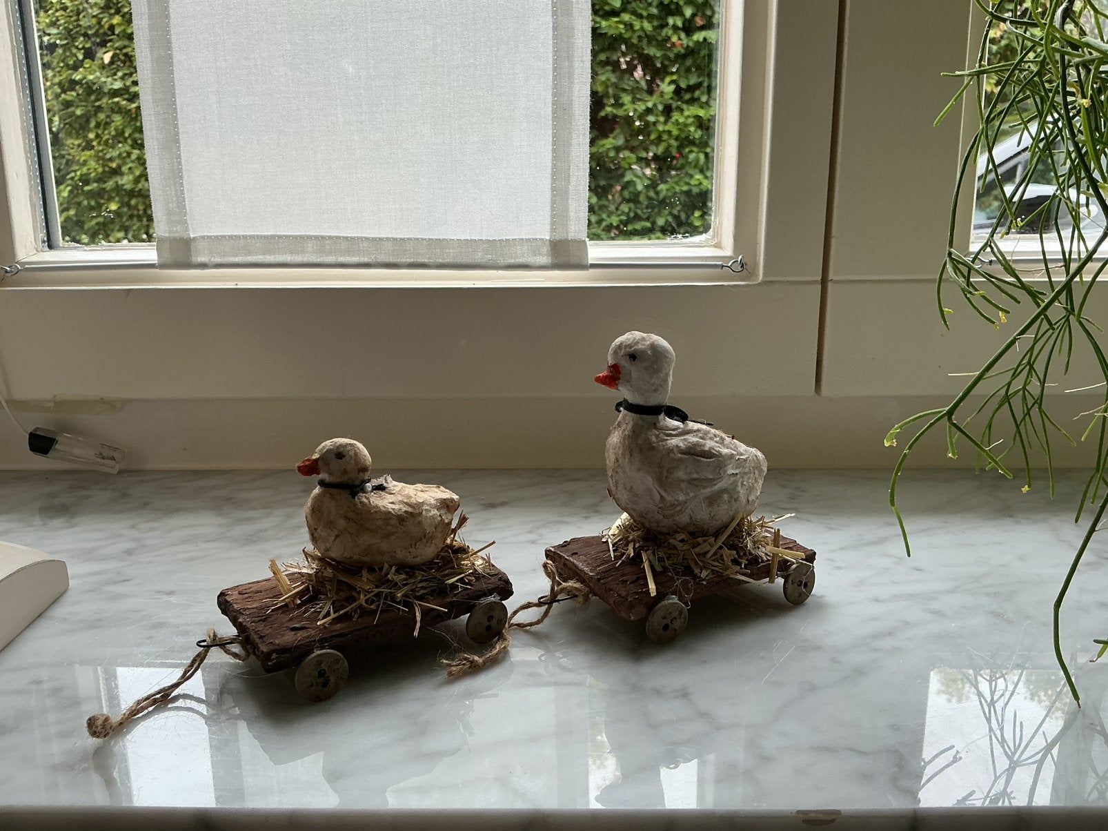 Wattenpopjes/wattenpopje/brocante kerstdecoraties, Diversen, Ophalen of Verzenden, Zo goed als nieuw