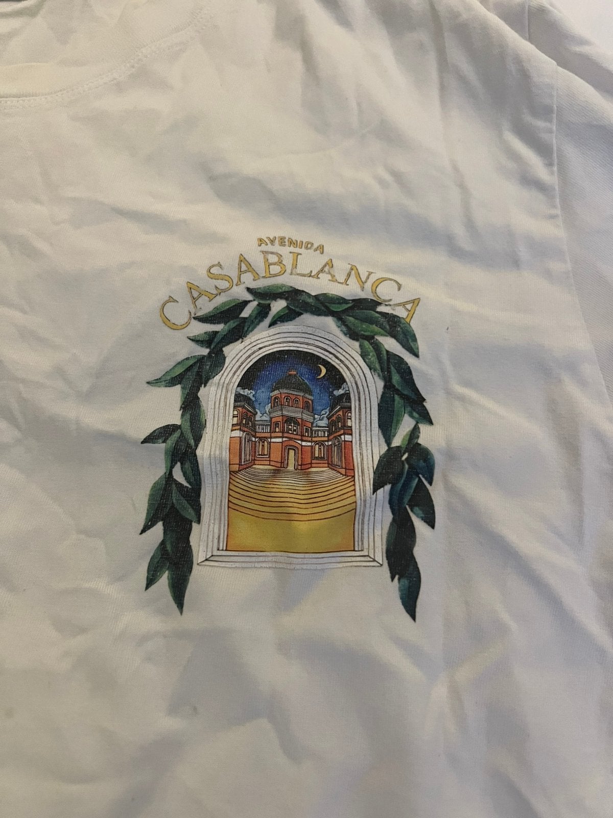 Casablanca T-Shirt, Ophalen of Verzenden, Zo goed als nieuw, Maat 48/50 (M), Wit