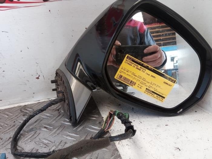 Buitenspiegel rechts van een Citroen C4 Grand Picasso, Gebruikt, -, Ophalen of Verzenden, -