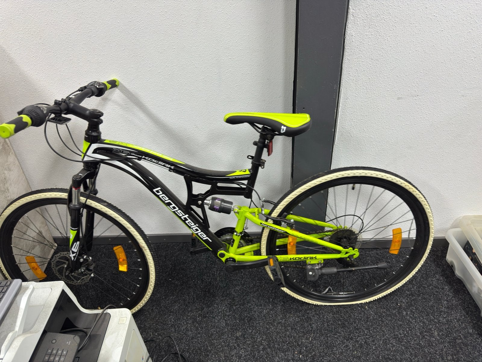 Bergsteiger Kodiak X6 Mountainbike - Full Suspension, Fietsen en Brommers, Gebruikt, 49 tot 53 cm, Schijfrem, Ophalen