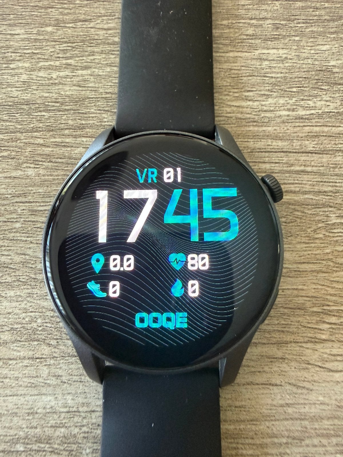 Te koop sporthorloge, Ophalen of Verzenden, Zo goed als nieuw, Zwart, Android
