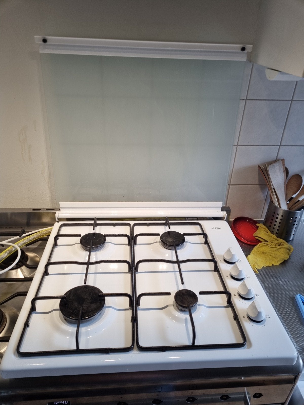 Etna 4-pits gasstel met elektrische ontsteking, Witgoed en Apparatuur, Fornuizen, Ophalen, Gebruikt, Minder dan 85 cm, 4 kookzones