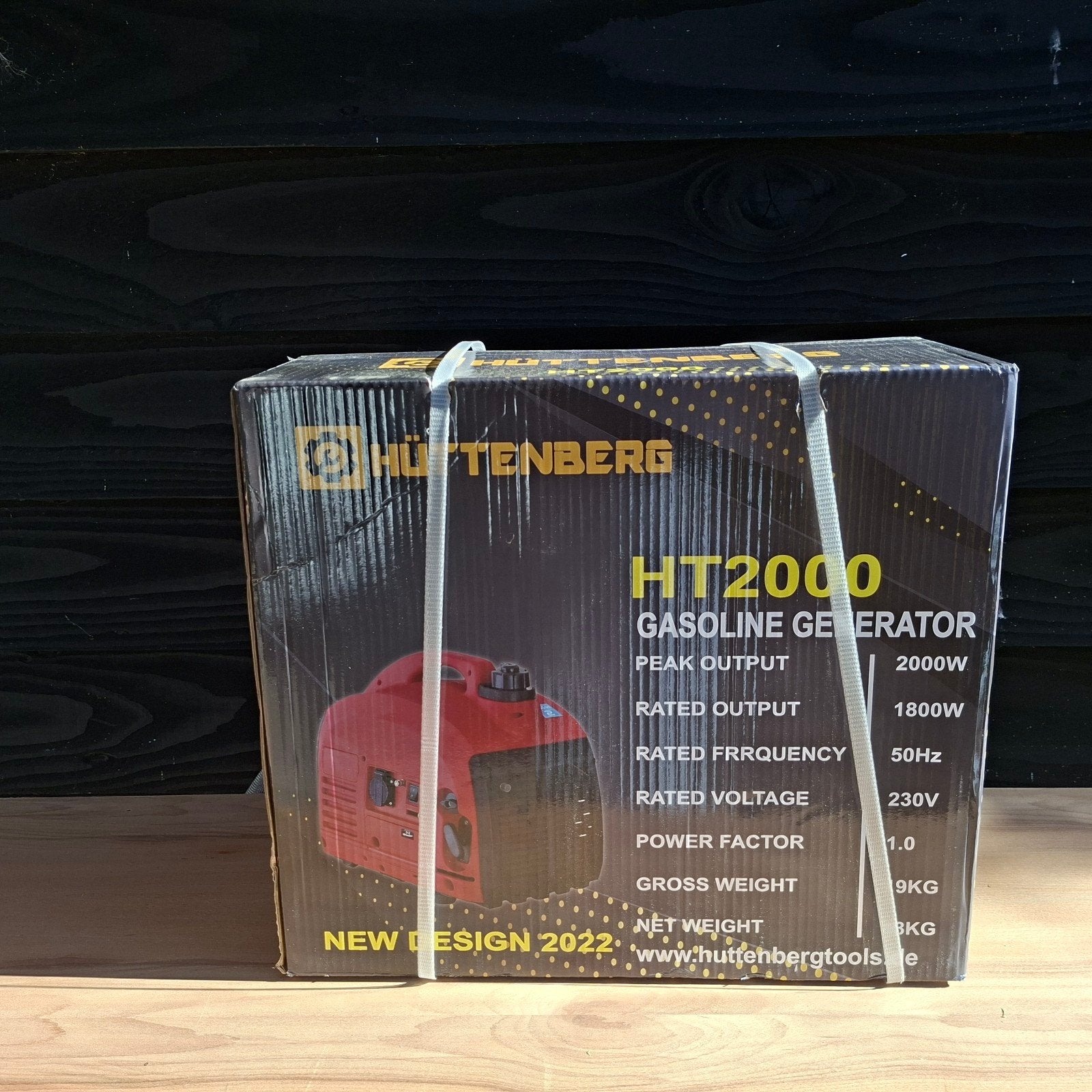 Huttenberg HT2000 Camping Aggregaat 2000W., Doe-het-zelf en Verbouw, Ophalen, Overige typen, Minder dan 2 meter