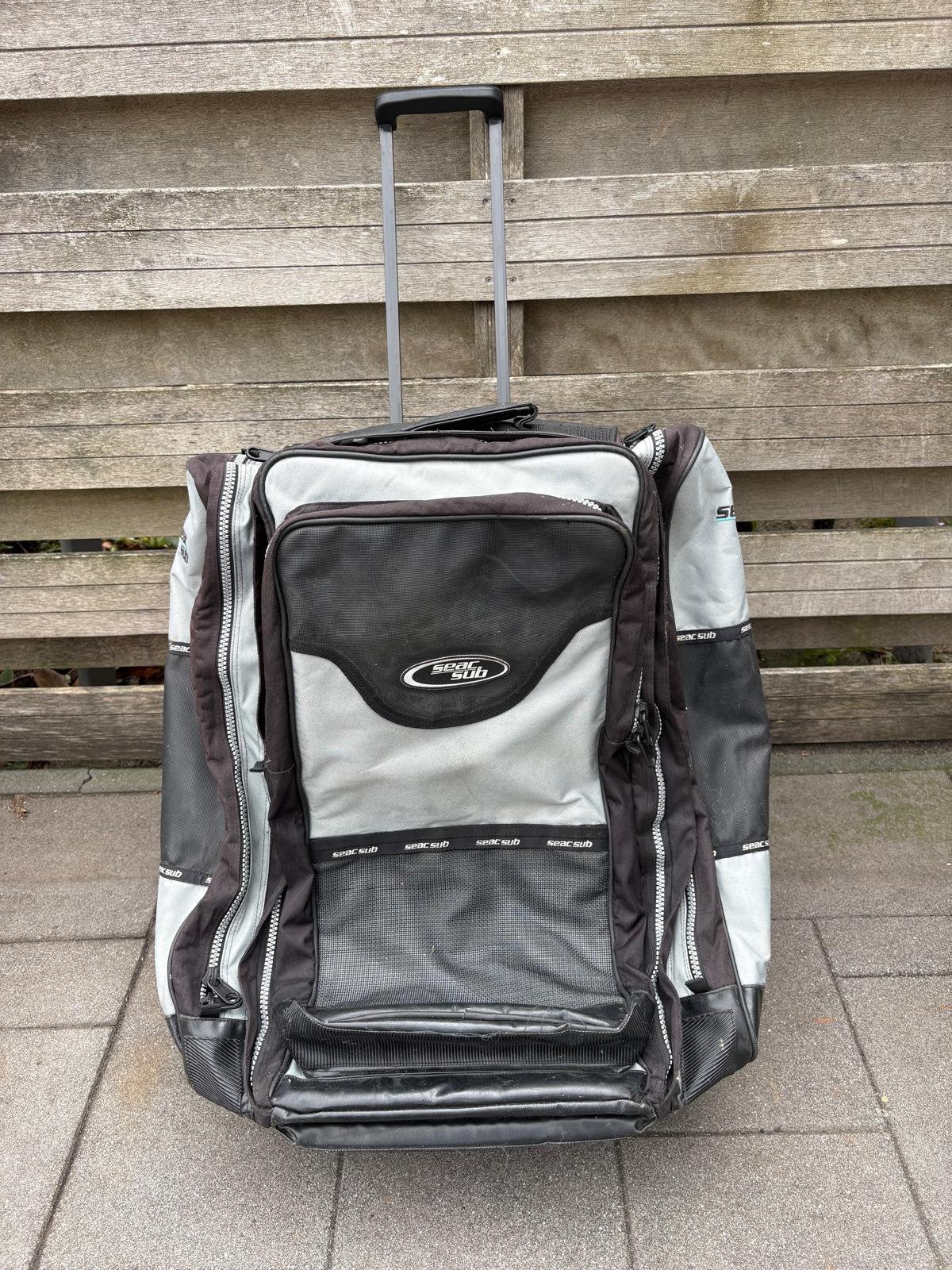 Trolley/reistas Duik benodigdheden, Ophalen, Zwart, Zo goed als nieuw, 55 tot 75 cm