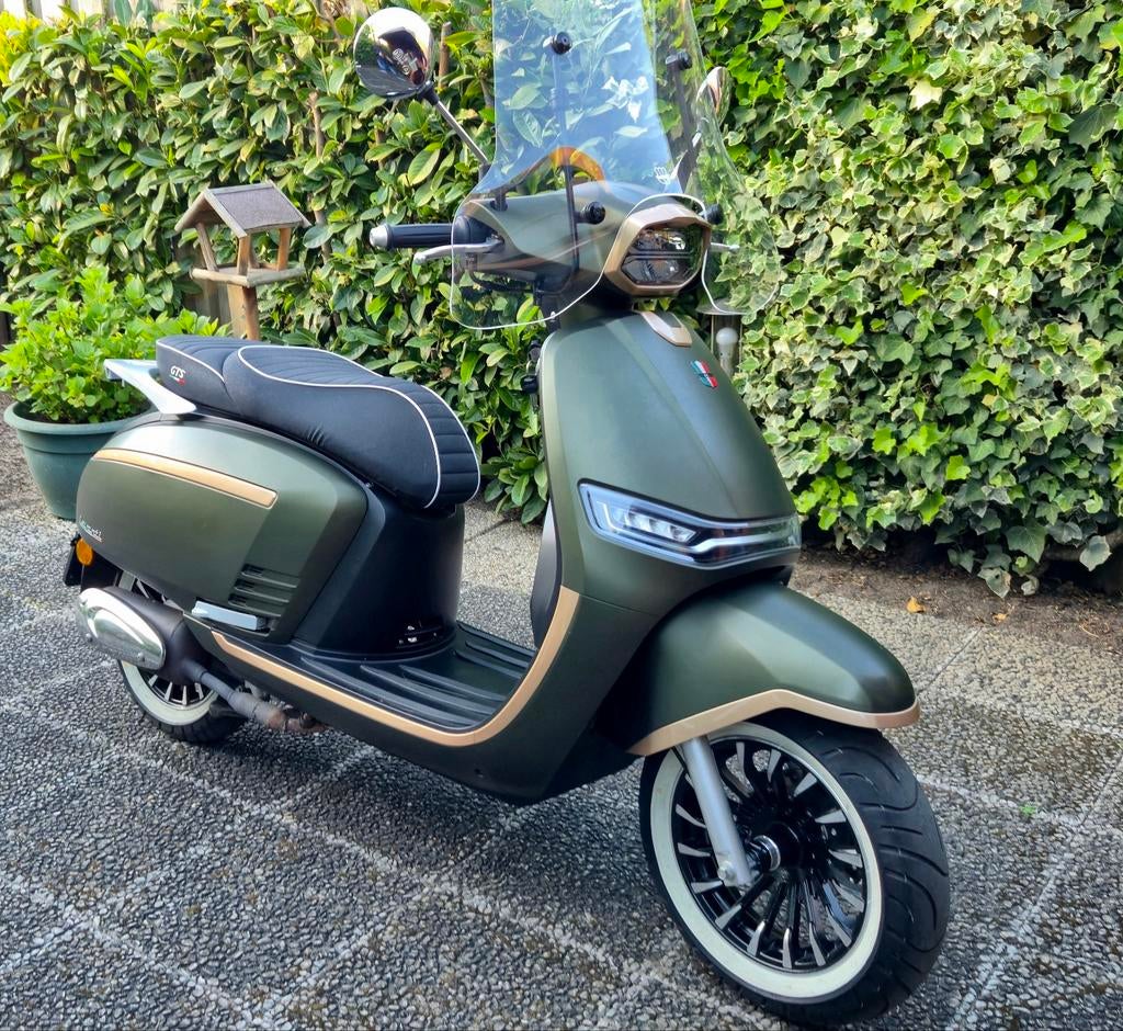 GTS Levanti Scooter - Olijfgroen - Zo goed als nieuw, Ophalen of Verzenden, Zo goed als nieuw, Overige typen, Overige merken