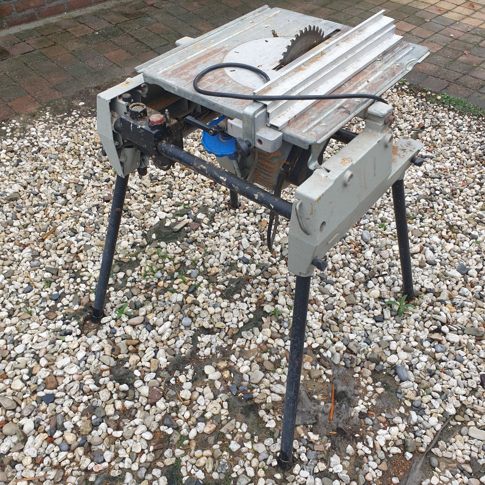 elu ( flipoverzaagtafel), Doe-het-zelf en Verbouw, Gereedschap | Overige machines, Ophalen, Gebruikt