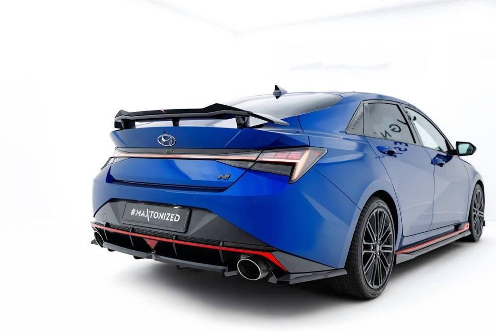 Voorlip sideskirt spoiler diffuser - Hyundai Elantra N 20-23, Ophalen of Verzenden