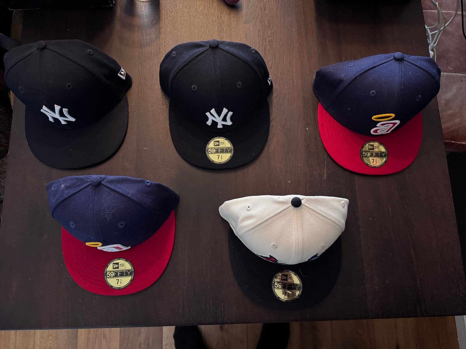 New Era 59Fifty petten - Diverse modellen en maten, Ophalen of Verzenden, Zo goed als nieuw, Pet