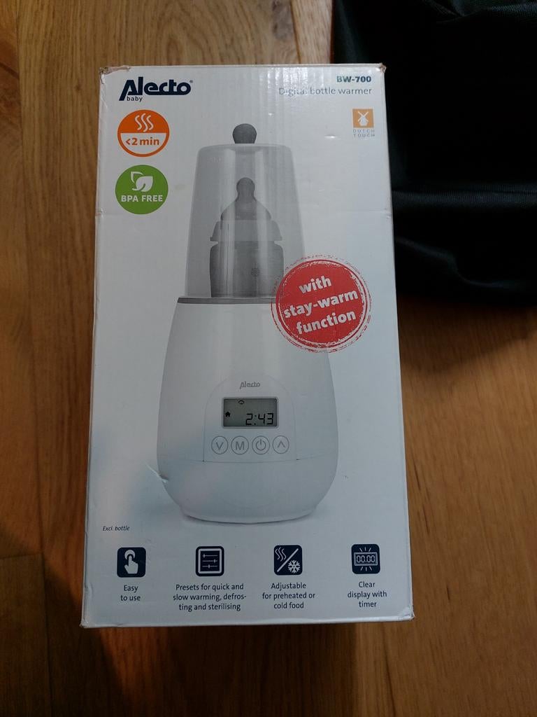 Alecto BW-700 flessenwarmer met warmhoudfunctie, Ophalen
