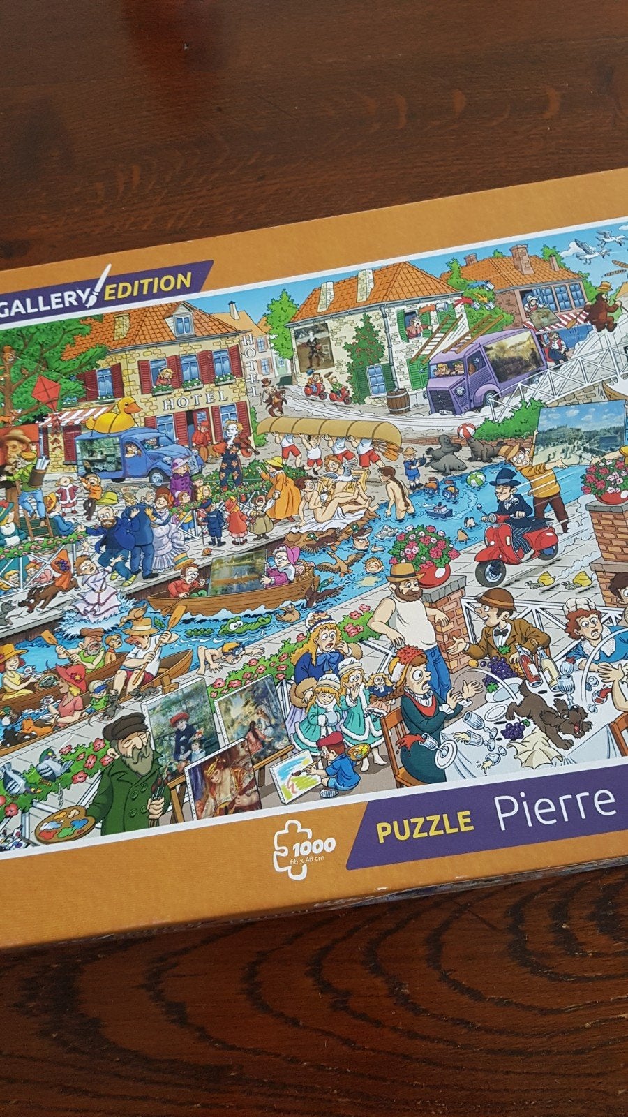 Puzzel that is life, Ophalen, 500 t/m 1500 stukjes