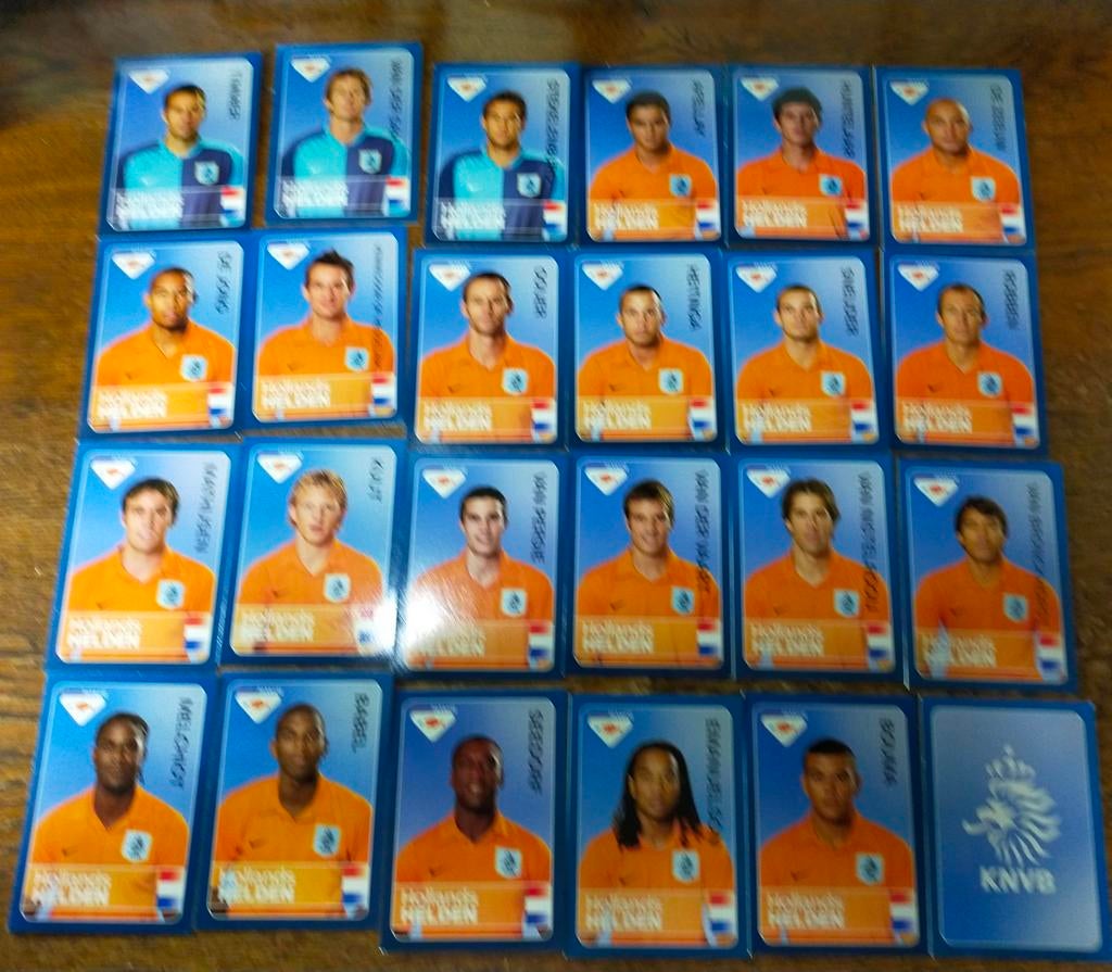 Hollandse Helden voetbalplaatjes, Verzamelen, Sportartikelen en Voetbal, Ophalen of Verzenden