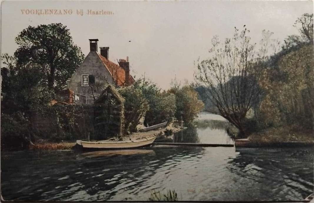 Vogelenzang (Noord-Holland) 1904, Jos. Nuss met Treinstempel, Ophalen of Verzenden, Voor 1920, Gelopen, Noord-Holland