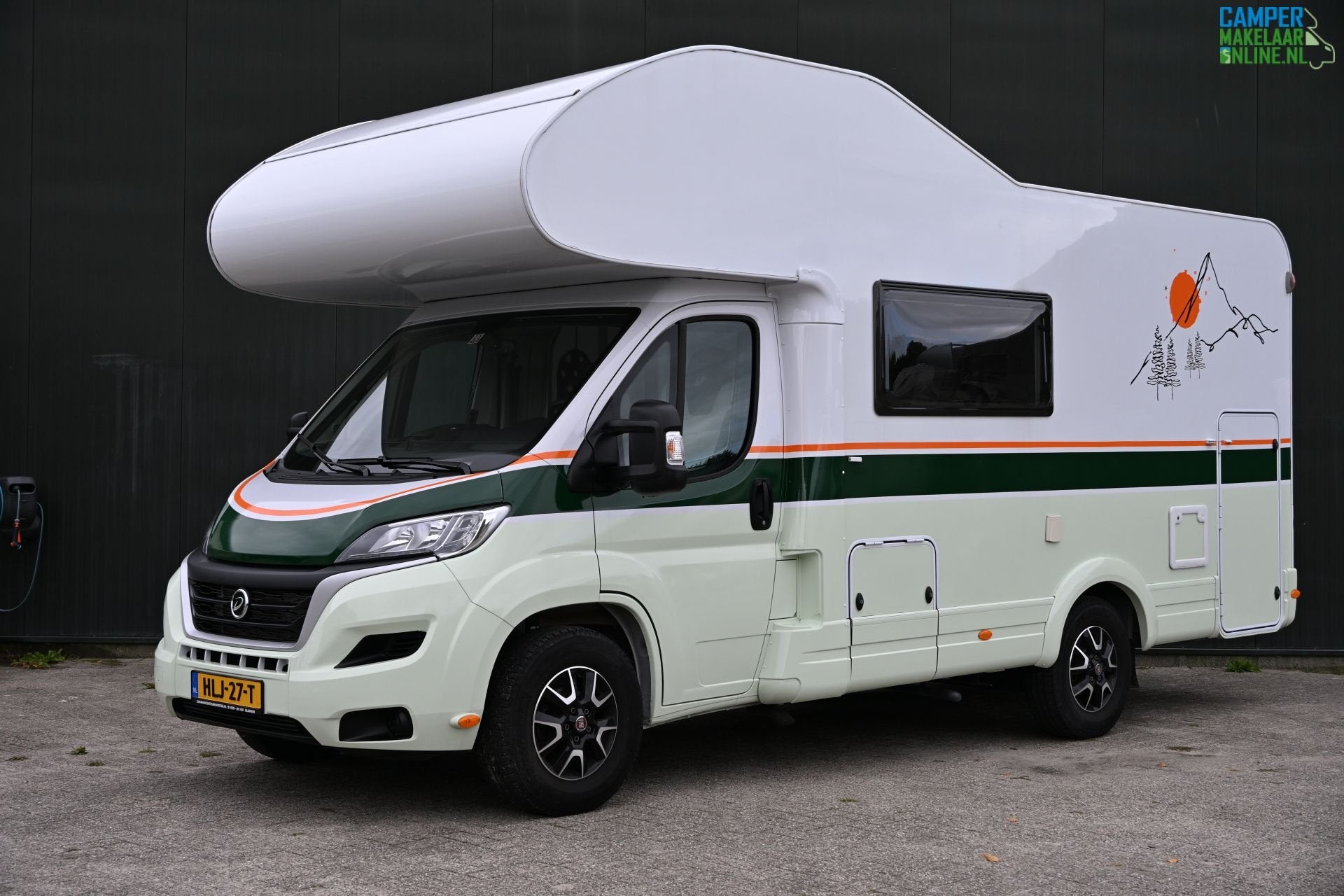 Dethleffs Trend A5887 Stapelbed Hefbed Fietsendrager Familie, Caravans en Kamperen, Alkoof, 6 tot 7 meter, Bedrijf, Achteruitrijcamera