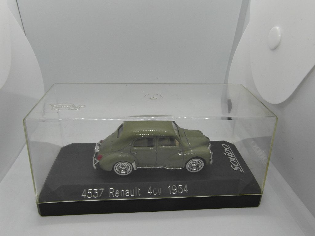 Renault 4cv  Solido  1:43, Ophalen of Verzenden, Zo goed als nieuw, Auto, Solido