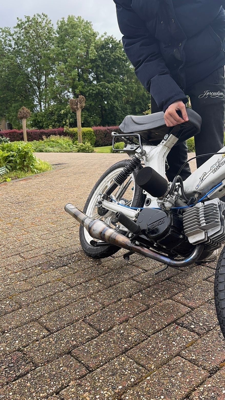 Tomos met 65cc Airsal, Bullet uitlaat en HPI binnenrotor, Ophalen of Verzenden, Gebruikt, Maximaal 45 km/u, Standard