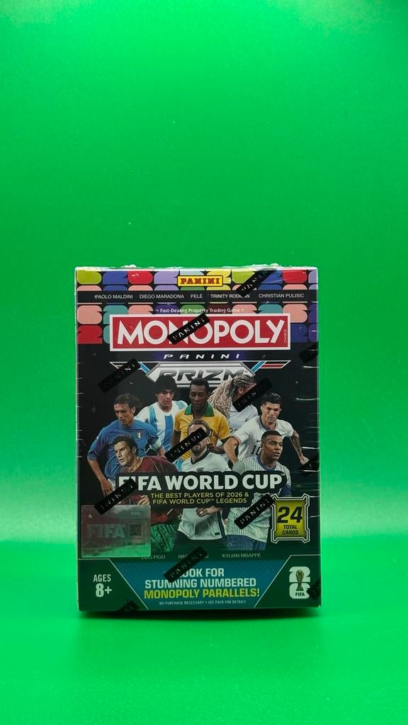 2026 Panini Prizm Monopoly World Cup Blaster Box FreeParking, Ophalen of Verzenden, Nieuw, Overige sporten, Spelerskaart