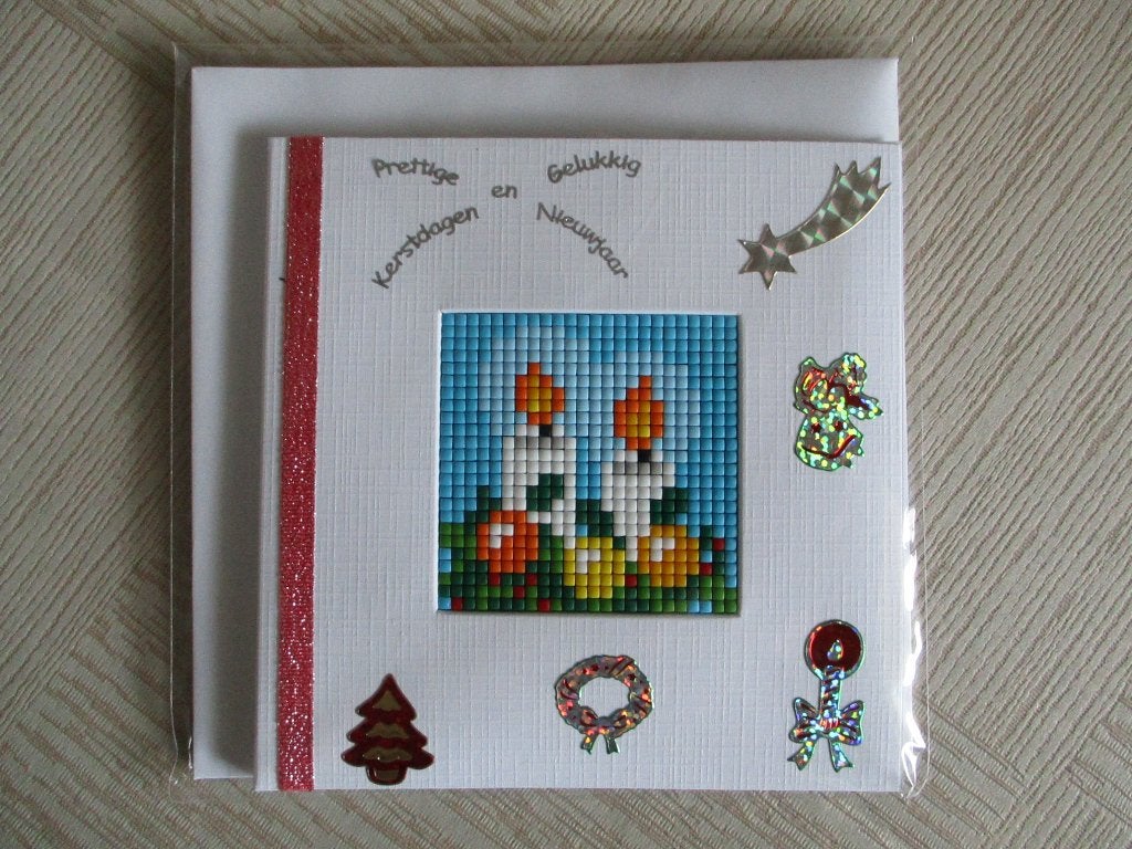 Kerstkaarten (pixel), Diversen, Ophalen of Verzenden, Nieuw