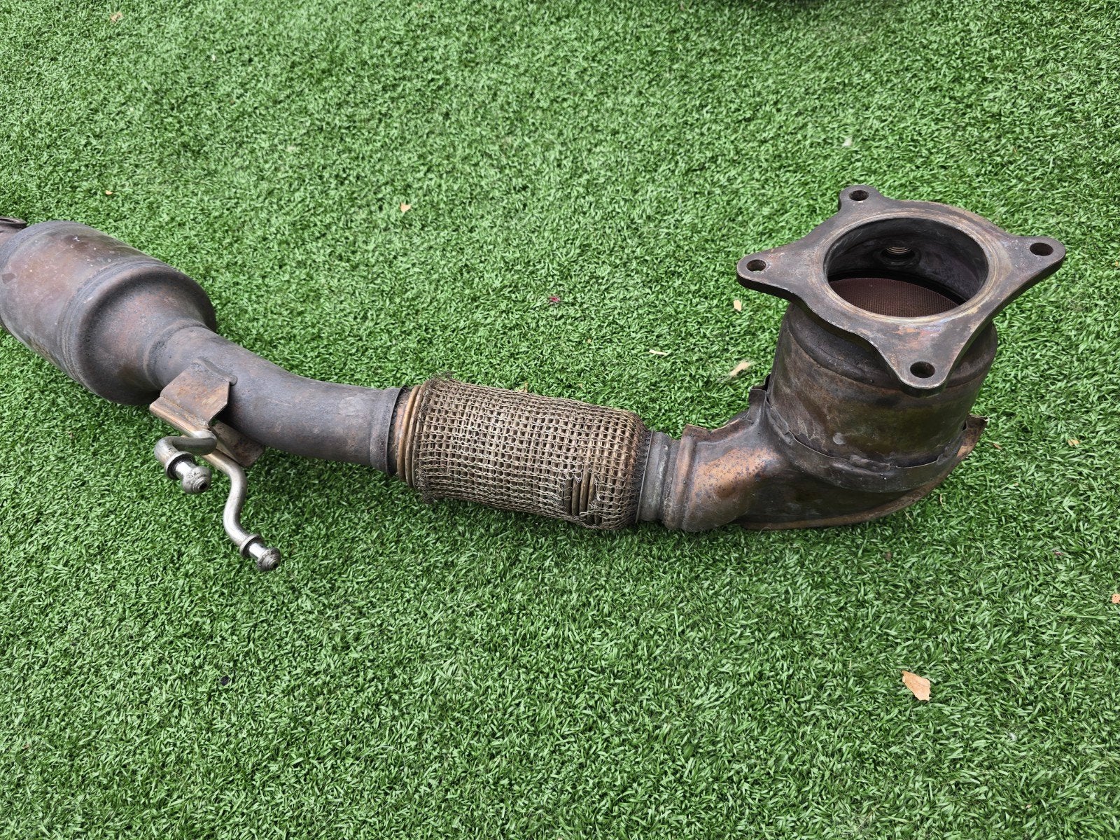 Seat Leon 1P 2.0 TFSI Cupra Downpipe Catalysator, Ophalen, Gebruikt, Seat