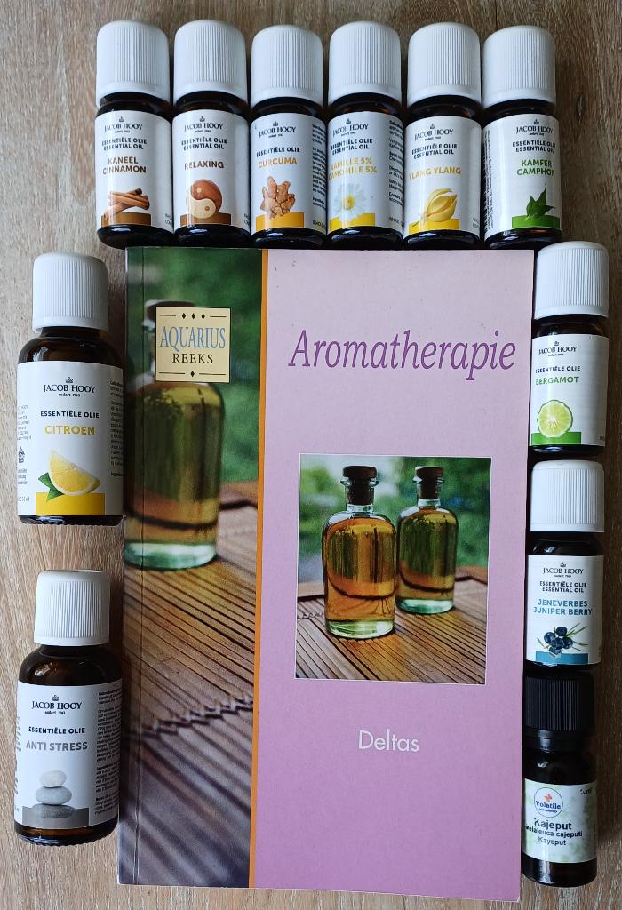11 x  etherische olie o.a.curcuma Relaxing Kajeput, Sport en Fitness, Ophalen of Verzenden, Nieuw, Aroma