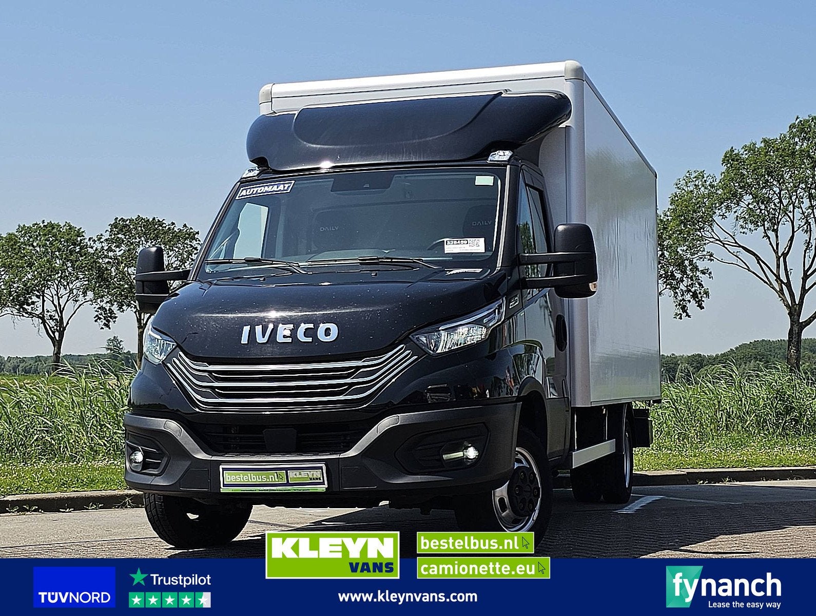IVECO DAILY 40C18 3.0ltr ac aut euro6, Overige carrosserieën, Zwart, Diesel, Overige merken