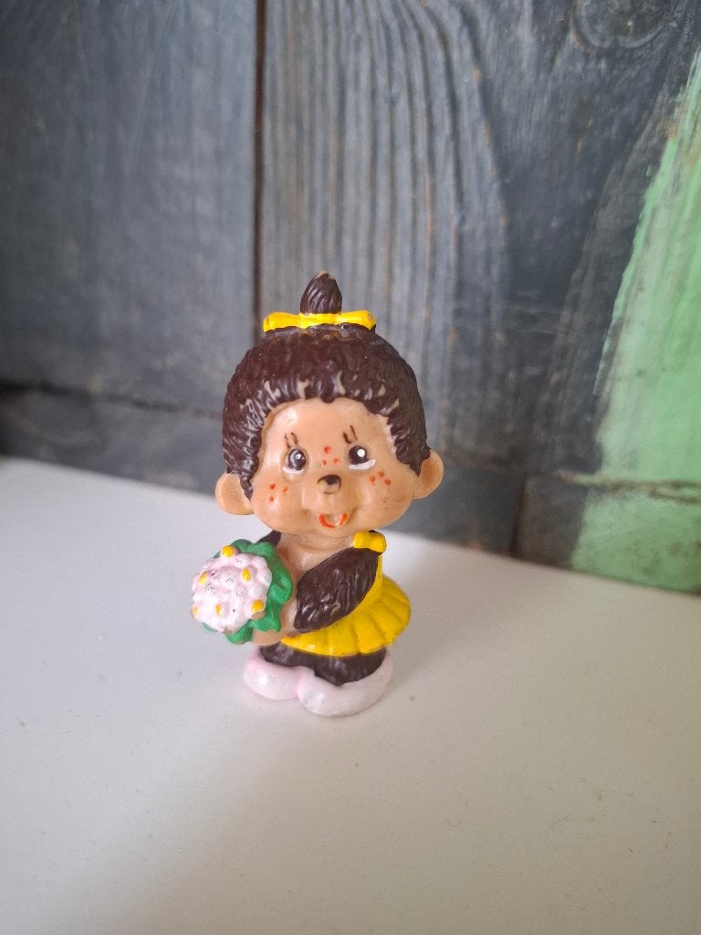 Vintage Monchhichi Bully figuur, Ophalen of Verzenden, Zo goed als nieuw