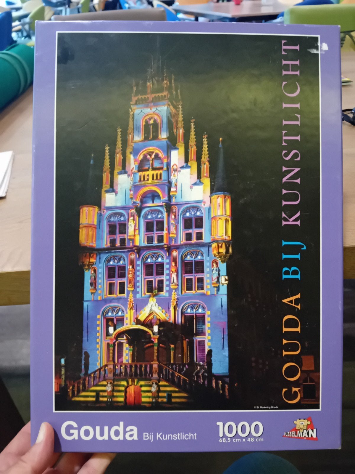 puzzel 1000 st. Gouda, Ophalen, 500 t/m 1500 stukjes, Zo goed als nieuw