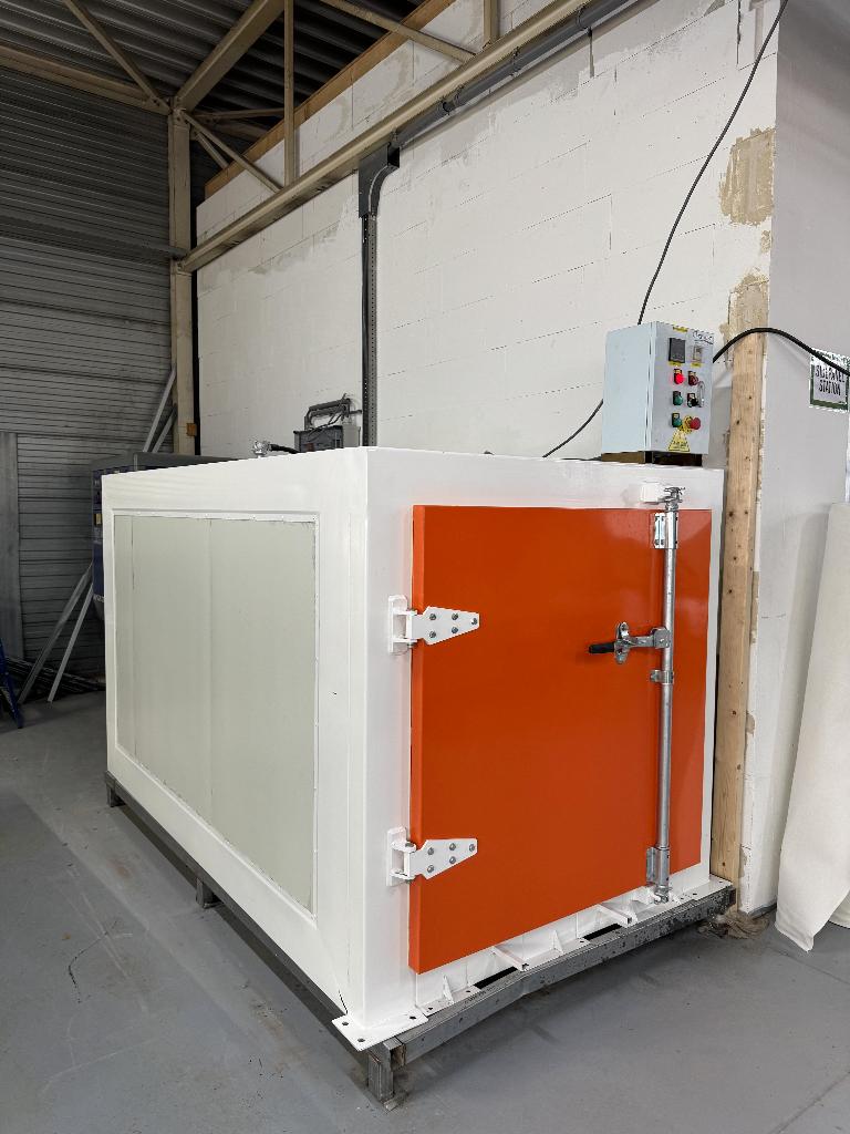 Industriële (poedercoat) oven 247,5 x 145 x 247,5 cm, Ophalen