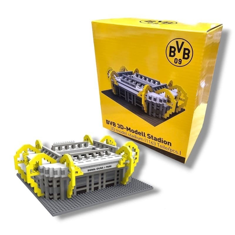 BVB 3D Model Stadion Signal Iduna Park BRXLZ 1163stuks Nieuw, Ophalen of Verzenden, Nieuw